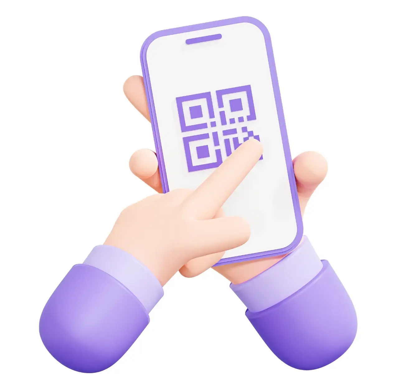 Simple QR based recharge processQube