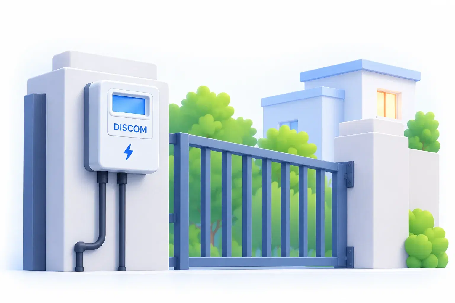 A Smart Meter Cannot Split One Connection